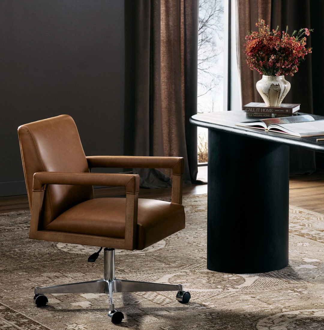 REUBEN DESK CHAIR-HARBOR NATURAL